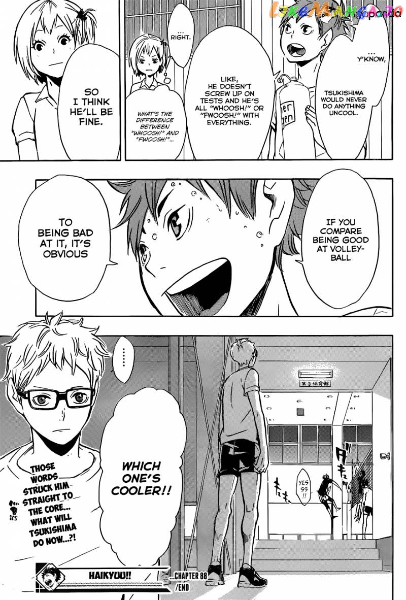 Haikyuu!!, Chapter 88 image 19